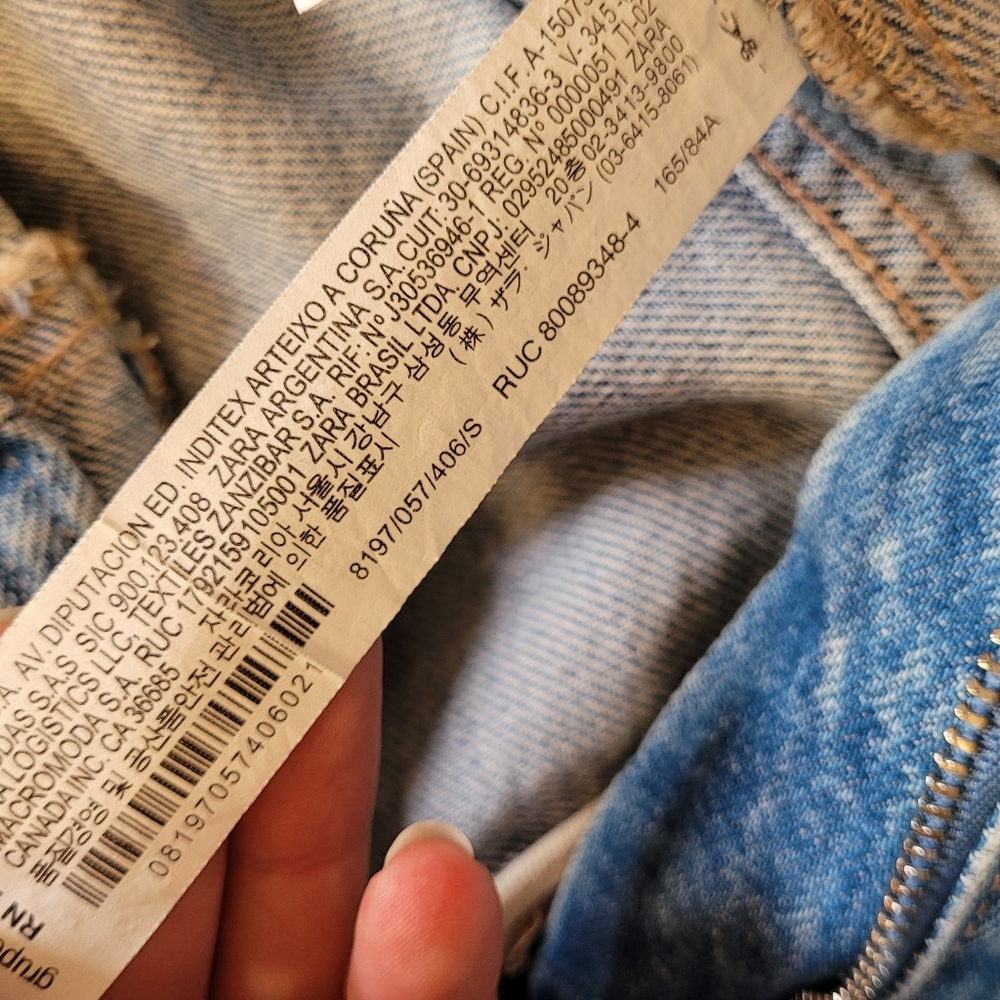 Bloggers Fav Zara Limited Edition Cut Out Side Distressed Denim Jumpsuit - S - Picture 10 of 11